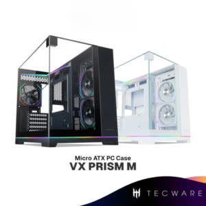 TECWARE VX PRISM M Micro ATX (mATX) Gaming PC Case